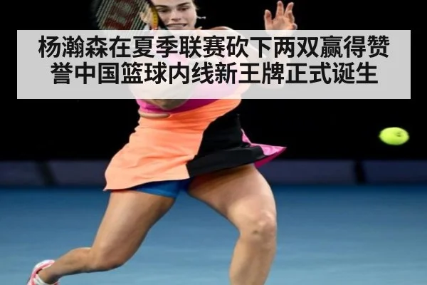 杨瀚森在夏季联赛砍下两双赢得赞誉中国篮球内线新王牌正式诞生